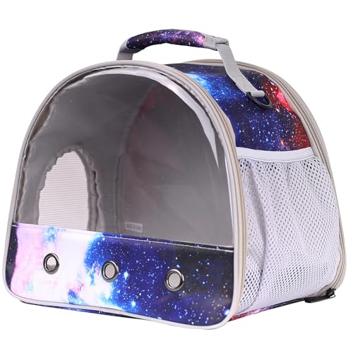 Bearded Dragon Travel Carrier, Guinea Pig Carrier Bag - Portable Small Animal Carrier Great for Bunny Lizard Hamster Hedgehog Outgoing Travel Carrying Case (Carrier - Blue) - color: Carrier - Blue