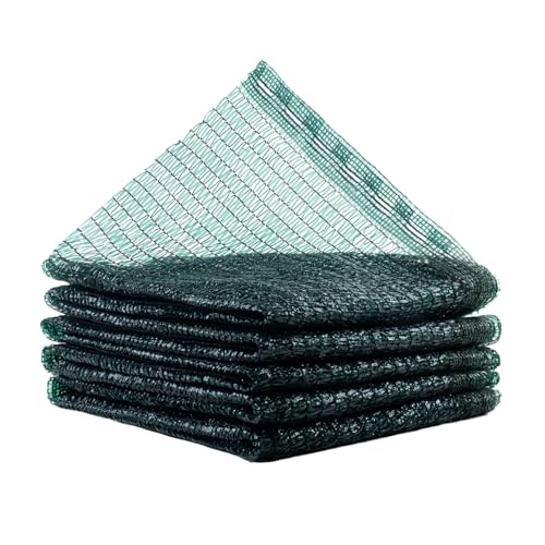 LOVE STORY 6x8FT 55% Dark Green Shade Cloth Sun Shade Net UV Resistant Mesh Tarp Plant Cover Sunblock Net for Garden,Greenhouse,Vegetables,Flowers - color: 55% Shade-Dark Green, size: 6FTx8FT