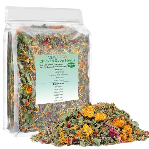 Chicken Nesting Herbs for Outdoor Indoor Chicken Coop - 20OZ Natural Egg-Laying Box Feed Herbs for Freshening Bedding Promote Egg Production - size: 20oz