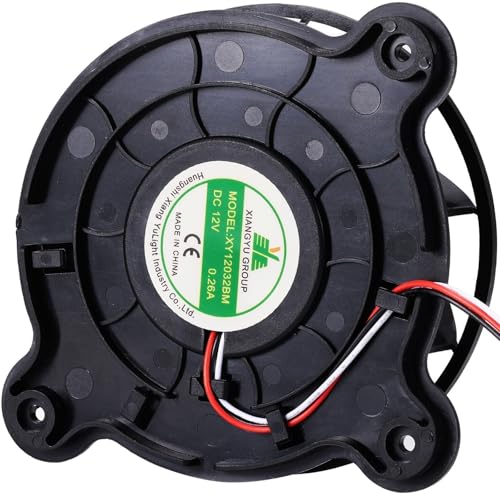 New XY12032BM Cooling Fan, DC12V 0.26A Silent Exhaust Fan, 120×120×32mm Fan XY12032BM
