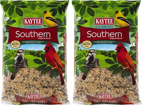 Kaytee Southern Regional Wild Bird Blend, 7-Pound Bag (Pack of 2) - size: 7 Pound (Pack of 2), style: Southern