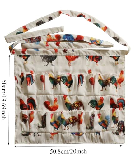 Egg Collecting Apron for Chicken Duck Goose Eggs, Farm Egg Gathering Apron, Suitable for Kitchen and Garden Use - style: F
