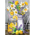 Briarwood Lane Lemonade Summer House Flag - color: 09 - Lemonade Garden