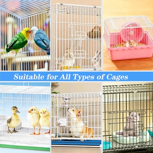 Bird Cage Cleaning Brush Tool Set, Bird Cage Cleaner, Suitable for Bird Cages, Rabbit Cages, Hamster Cages, Parrot Cages, and Other Small Pet Cage Accessories