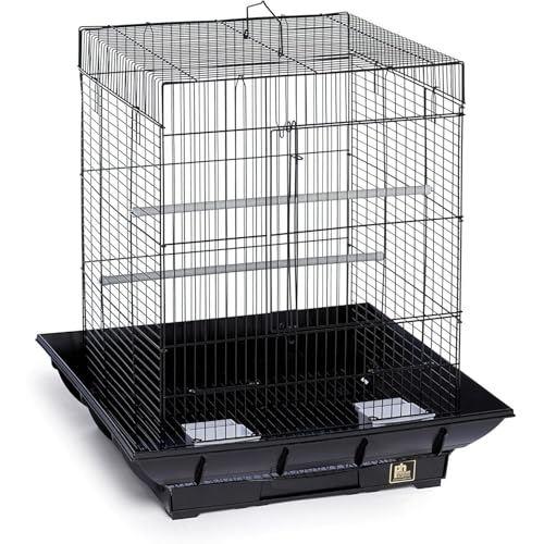 Spacious Bird Cage - Durable & Easy-Clean Design for Parakeets & Canaries