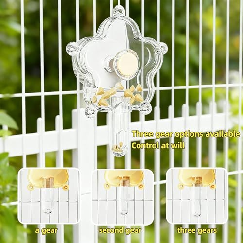 Rotating Foraging Feeder Wheel - Adjustable Interactive Puzzle Toy for Parrots, Cockatiels, Conures, African Grey, Parakeets & Small Birds | Cage-Mounted Spinning Enrichment Feeder