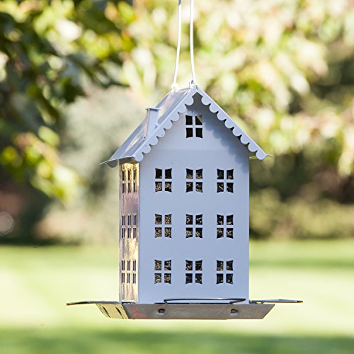 Perky-Pet WFH001 Farmhouse Bird Feeder - Unique Bird Feeders for Outside - Large Bird Feeders - Outdoor Garden Décor - size: No Size