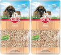 Kaytee Aspen Small Animal Pet Bedding for Pet Guinea Pigs, Rabbits, Hamsters, Gerbils, and Chinchillas, 19.7 Liters (Pack of 2) - size: 19.7 Liter (Pack of 2)