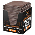 Xpose Safety 8' x 10' Ultra Heavy Duty Tarp (6-Pack) - 20 Mil Waterproof Tarps for Camping, Outdoor Adventures & Tent Cover, UV Protection, Reinforced Corners, All-Weather Durability - size: 8' X 10' (6 Pack)