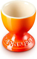 Le Creuset Stoneware Egg Cup, 2", Flame (Pack of 6) - color: Flame, size: 2 x 2.25 Inches (6-Pack)