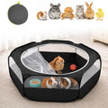 Amakunft Small Animal Pop-Up Playpen with Mesh Cover, 47'' x 23.6'' x 15'' Chicken Brooder Box, Play Pen Indoor Outdoor for Guinea Pigs, Bunny, Rabbits, Ferrets, Chinchillas, Kittens | Indoor/outdoor, water-resistant, chicken brooder, travel playpen for r