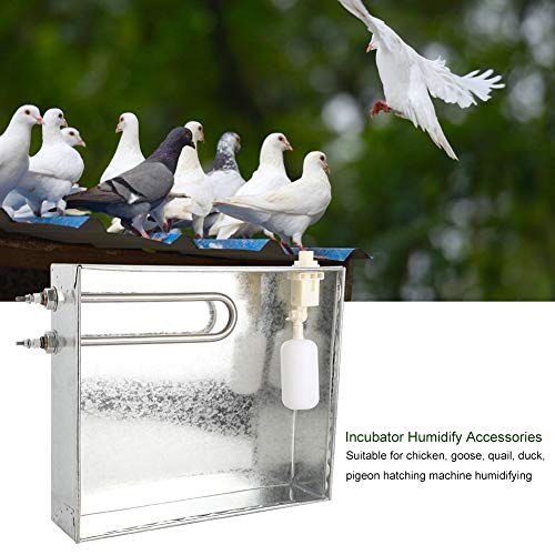 Incubator Humidify Tube Ball Value Water Basin Premium Plastic Iron Temperature Control 0 99.9℃ Suitable for Chicken Goose Quail Duck Hatching Machine Accessories