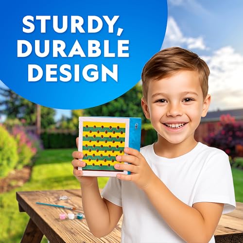 National Geographic Build a Bee Habitat Nature Craft Kit for Kids | Build and Paint a Mason Bee House, Outdoor Nature Craft, Pollinator Learning, Solitary Bee Hotel, Birthday Gift - style: DIY Bee Habitat