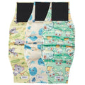 Washable Male Dog Diapers Reusable, Premium Dog Belly Bands for Male Dogs Medium, Pack of 3, High Absorbing Male Dog Pee Wraps for Doggie in Incontinence or Excitable Urination and Training(M) - size: Medium