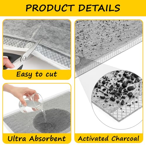 10 Pack Chick Brooder Liners Chick Bedding Bamboo Charcoal Hatchling Liners Keep Waterproof Dry for Baby Chicks, Ducklings, and More