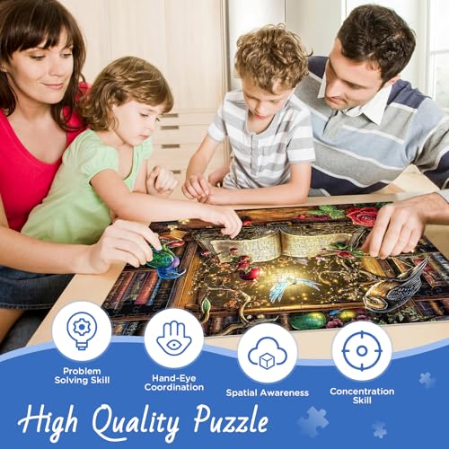 300 Pieces Puzzle for Adults, Magic Book Jigsaw Puzzle - style: Magic Book