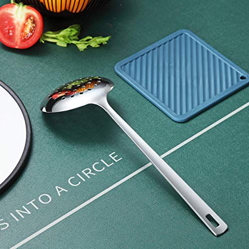 Stainless Steel Skimmer, Berglander Metal Strainer, Kitchen Cooking Skimmers For Non-Stick Cookware, Non-Stick And Heat Resistant, Dishwasher Safe, Easy to Clean - size: H. Skimmer
