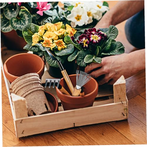 Kenzan Cleaning Rake for Ikebana Floral Arrangements Stainless Steel Tool for Easy Cleanup of Leaves and Debris Compact Design Comfortable Handle
