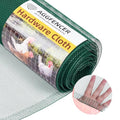 24in x 10ft Green Hardware Cloth 1/8 inch 27Ga PVC Coated Wire | Welded Metal Chicken Wire Fencing, Vinyl Coated Galvanized Wire Mesh Screen Roll, for Garden Plant Fencing Bee Screen - color: Green, size: 24in x 10ft