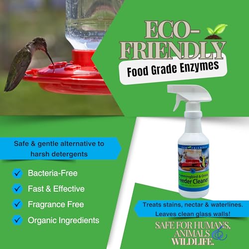 Carefree 98557 Hummingbird and Oriole Feeder Cleaner, 16-Ounce