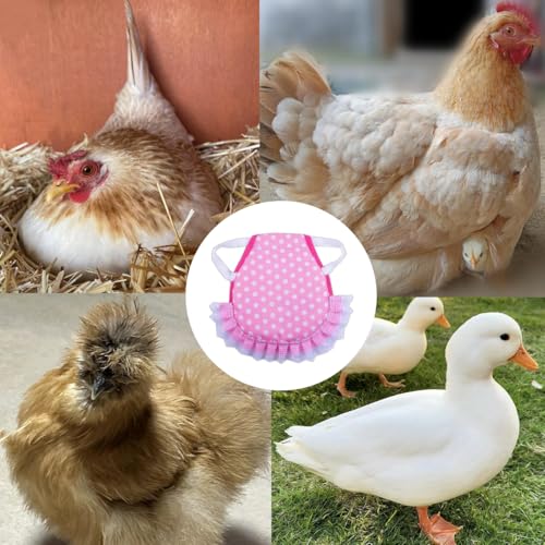 10pcs Chicken Saddle for Hens, Chicken Aprons for Hens, Hen Saddle Apron, Chicken Back Protector for Hens, Chicken Vest for Hens Protection