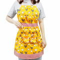 MOMWOW Chicken Egg Apron for Collecting Eggs - 11 Pocket Adult Egg Gathering Apron for Chicken Duck Goose Quail Eggs - color: Yellow