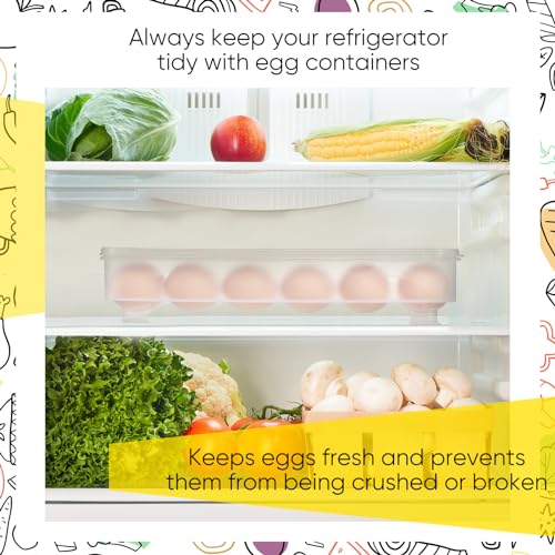 Deviled Egg Carrier with Syringe Stackable Stackable Clear Holder with Lid for Refrigerator Portable 48 Eggs Dispenser Storage Containers Tray(Without Handle) - style: Without Handle