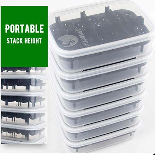DOHO Reptile Breeding Box Reptile Egg Incubator Hatchery Box Suitable for Hatching Gecko Lizards Lions Mane