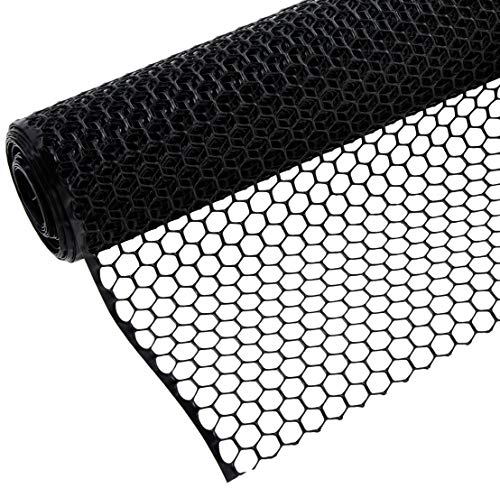 Tenax 72120548 Poultry Fence, 2' x 25', Black - color: Black, size: 2-ft x 25-ft