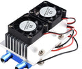 144W Semiconductor Refrigeration Cooler Kit - DIY Peltier Cooler 12V TEC1-12706 Peltier Heatsink Module for DIY Car Electronic Refrigerator - style: Dual