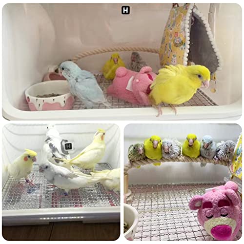 Small Full Featured Brooder/Portable Intensive Care Unit for Warming Parrot or Sick and Injured Birds,Baby Bird Incubator for Small Birds,Parrot Cage with Heating,Comes with Car Power Cord