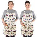 2 pack Egg Apron, Egg Collecting Apron for Chicken Duck Goose Eggs, with 13 Pockets Chicken Egg Apron for Women&Men
