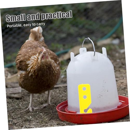 BESTonZON 50pcs Poultry Automatic Water Feeder Height Adjustment Clips DIY Chicken Watering System Parts for Chickens Ducks and Geese Easy Installation and Versatile Use