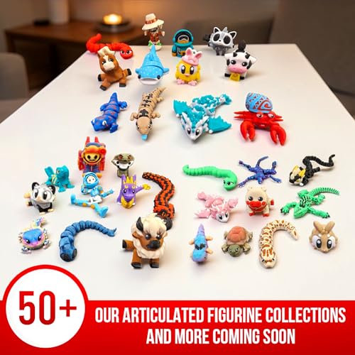 Easter Egg Surprise 10 Pack – Prefilled Pastel Eggs with Poseable Articulated Creatures, Easter Basket Stuffers, Egg Hunt Fillers, Mini Animal Figurine Collection