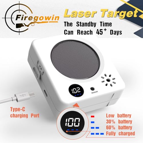 Hunter Portable Game Dragging Mat + FIREGOWIN Electronic Laser Training Target System–Field Recovery & Precision Practice Bundle