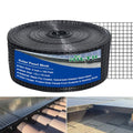4in X 100ft Critter Guard for Solar Panels, 1/2inch PVC Coated Solar Panel Guard, Wire Mesh Roll Kit for Solar Panels, Black Pigeon Barrier Netting (Only Solar Panel Mesh, No Clips) - size: 1/2inch x 4in X 100ft