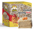 My Favorite Chicken Nesting Box Pads for Chickens - Accessories for Hens, Chicken Coops and Laying Eggs - Square Liners Fit in Your Coop - Natural Fiber Material Bedding Mats - style: Regular (No Herbs)