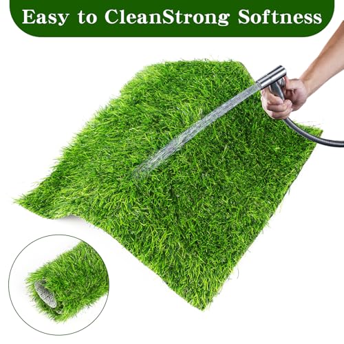 Chicken Nesting Pads Set 12×12"-Washable Artificial Grass Nesting Pads-for Chicken Coopsfor Chicken Coop and Pet Garden Lawn Indoor Outdoor (10 Pack)