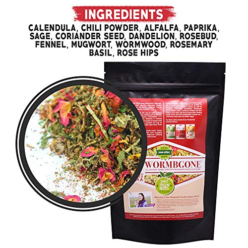 Premium Chicken Nesting Herbs (4 lb) - Naturally Keep A Clean Coop Your Hens Will Love – Backyard Chicken Supplies WormBGone - size: 4 Pound (Pack of 1)