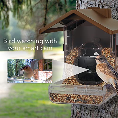 Wasserstein Bird Feeder Camera Case Compatible with Blink, Wyze & Ring Security Cameras Including Blink Outdoor 4, Wyze Cam OG & Ring Stick Up Camera (Camera NOT Included)