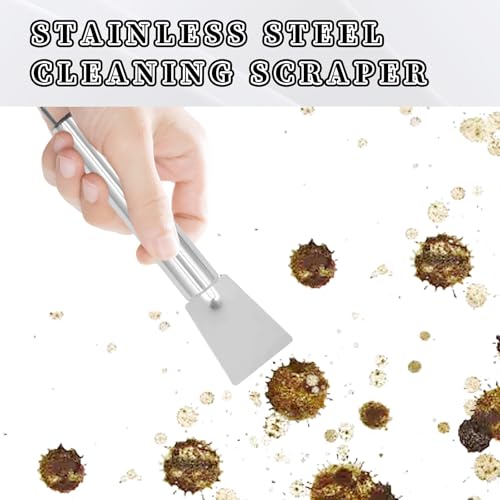 6 Pack Cage Cleaner Brush Tools Set, Parakeet Cage Accessories, Bird Poop Remover, Cleaning Tools with Plastic and Stainless Steel, Bird Cage Accessories