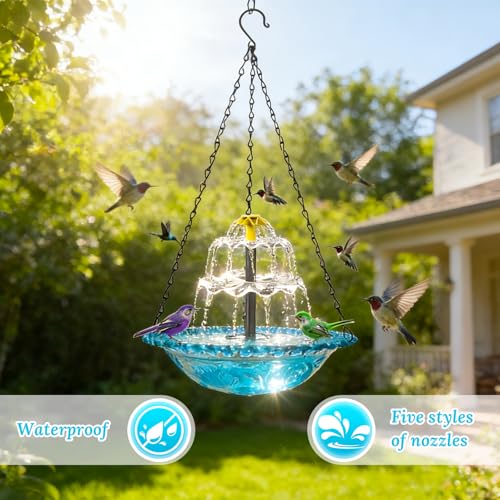 Hanging Solar Bird147