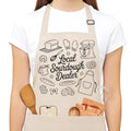 Local Sourdough Dealer Apron for Women with Deep Pockets - Funny Bakers Apron, Unique Sourdough Gifts for Women & Bread Bakers, Adjustable Kitchen Apron for Mom, Mother’s Day Baking Gift - B24 - color: Local Sourdough Dealer 1