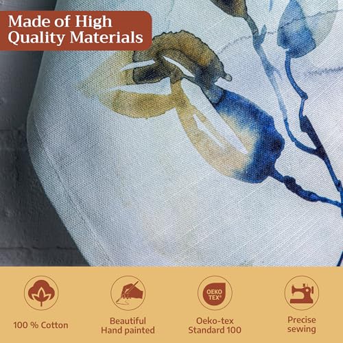 Maison d' Hermine Kitchen Towels Set of 3 Reusable 100% Cotton 27.50" x 20" | Cloth Tea Dish Towels Absorbent with Hanging Loop for Kitchen Dining Wedding Hotel Home Spring Summer - Lazy Summer Days - color: 042 - Lazy Summer Days