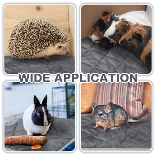 4 Pack Self Heating Cat Pad Self Warming Dog Mat Reflects Body Heat Extra Warm Thermal Pet Pad Washable Dog Cat Bed Crate Bed Mat Blanket(Gray,16 x 16 Inch) - color: Gray, size: 16 x 16 Inch