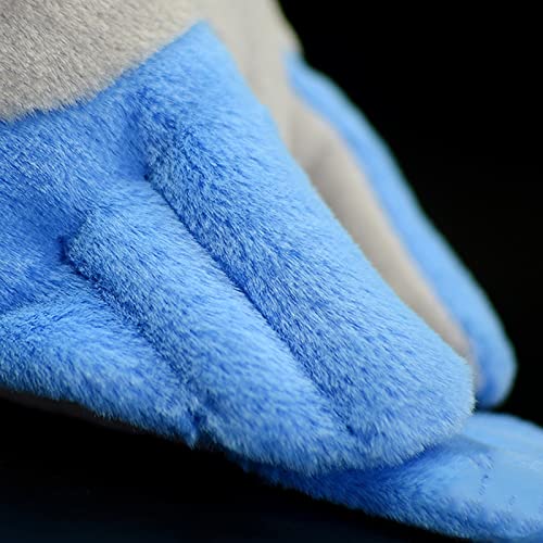 Grey Magpie Plush Toy - Realistic 12inch Grey Magpie Bird Stuffed Animal, Cute Little Bird Raven Plush as Gift for Your Friends - style: Grey Magpie