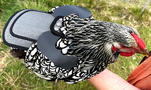 DOWN UNDER OUTDOORS Medium-Large Chicken Saddle Hen Apron Saver (Gray Mesh) - color: Grey Mesh