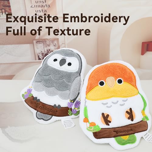 3 Pack Parrot Hand Towels Set for Bathroom Kids Teens Parrot Lovers Cute Pattern Kitchen Towels Drying Your Hands Pads-Parrot Hand Wiping Towels Decorative Hand Small Towel (Cake Parrot) - color: Cake Parrot