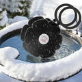 Tujoe 2 Pack 250W Bird Bath Heater De-icer, Thermostatically Controlled Birdbath Water Heater with 6.6 ft Cord, Outdoor Winter Heaters for Bird Bath, Chicken Waterer, Pond
