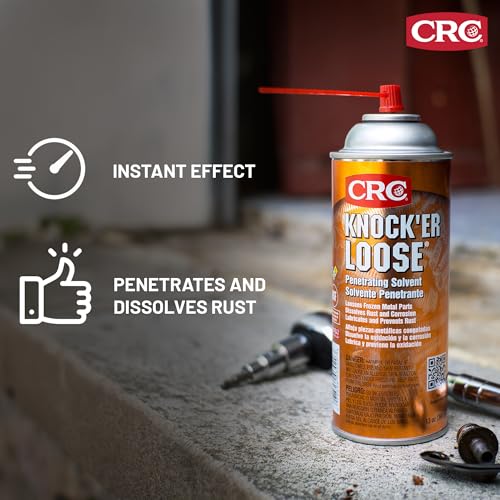 CRC Knock'er Loose Penetrating Solvent- 13 wt. oz. [Pack of 12]